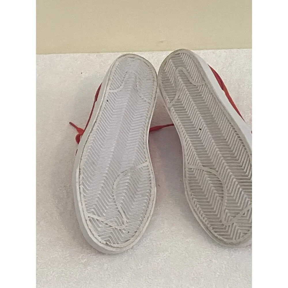 Nike Zoom Stefan Janoski Men’s Skateboard Sneaker Shoes‎ Red Suede Size 9.5